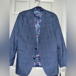 Stein Mart Blue Jacket Size: 42R